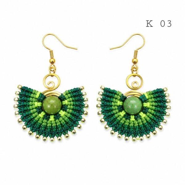 Macramé Earrings (Set H-I-J-K)
