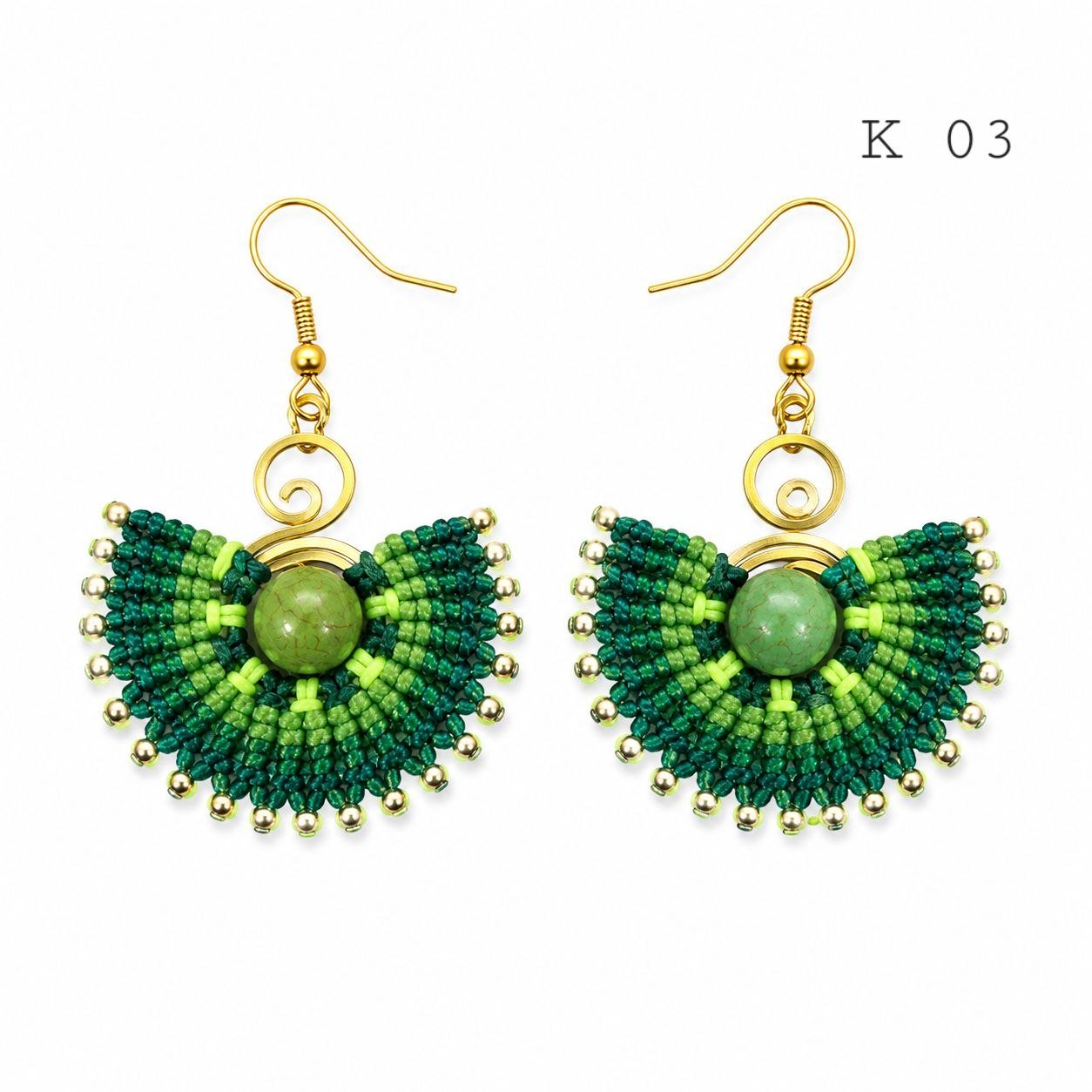 Macramé Earrings (Set H-I-J-K) - Image 17