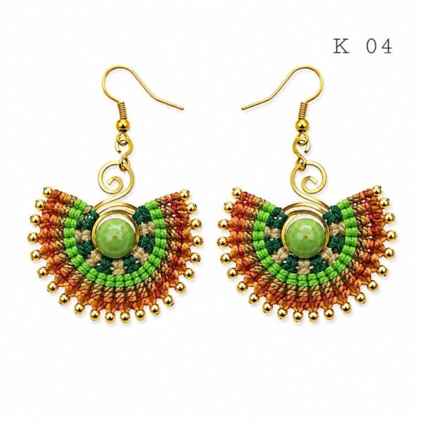 Macramé Earrings (Set H-I-J-K)