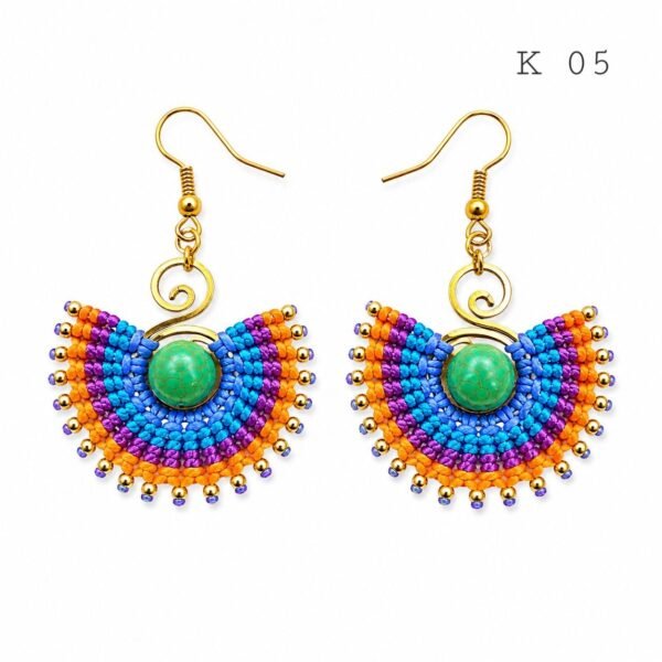 Macramé Earrings (Set H-I-J-K)