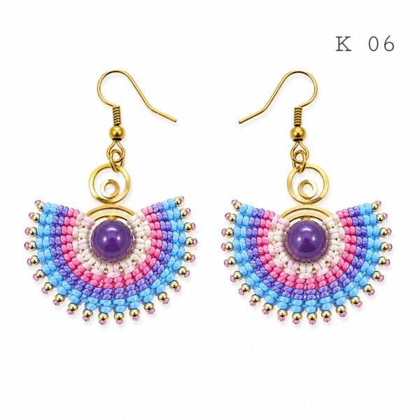Macramé Earrings (Set H-I-J-K)