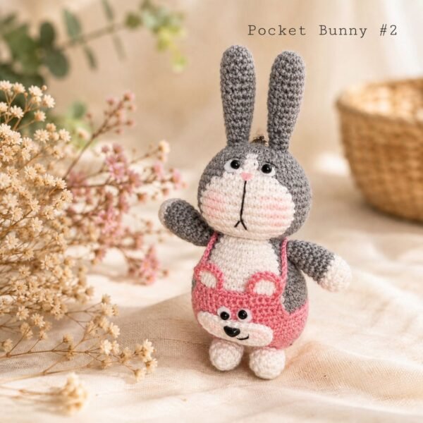 Crochet Animal Keychain