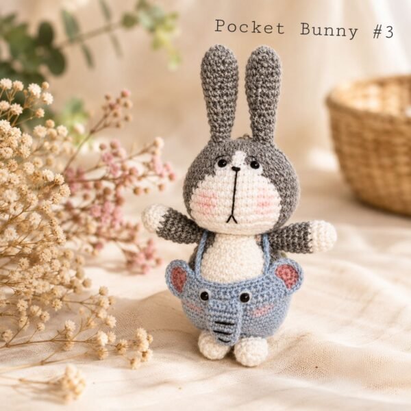 Crochet Animal Keychain