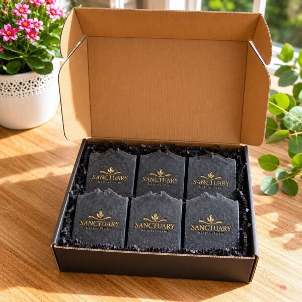 Black Gold Soap Gift Set (6 Bars)