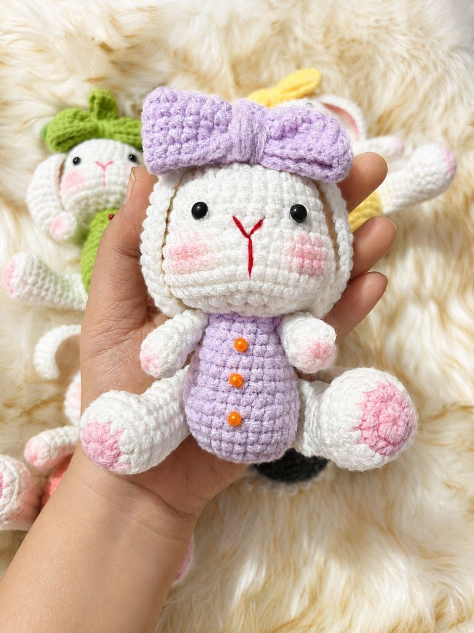 Crochet Animal Keychain - Image 2