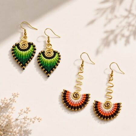 Macramé Earrings (Set A-B)