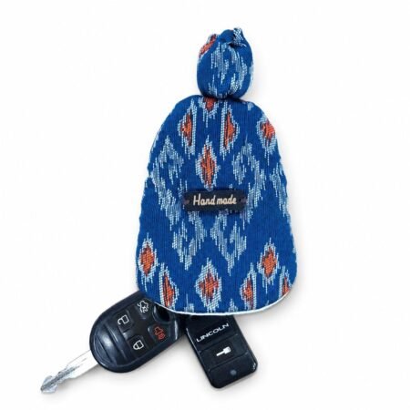 Artisan Thai Cotton Key Pouch - Image 2