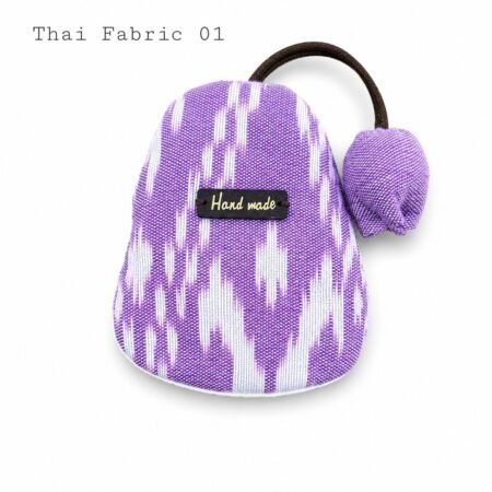 Artisan Thai Cotton Key Pouch - Image 3