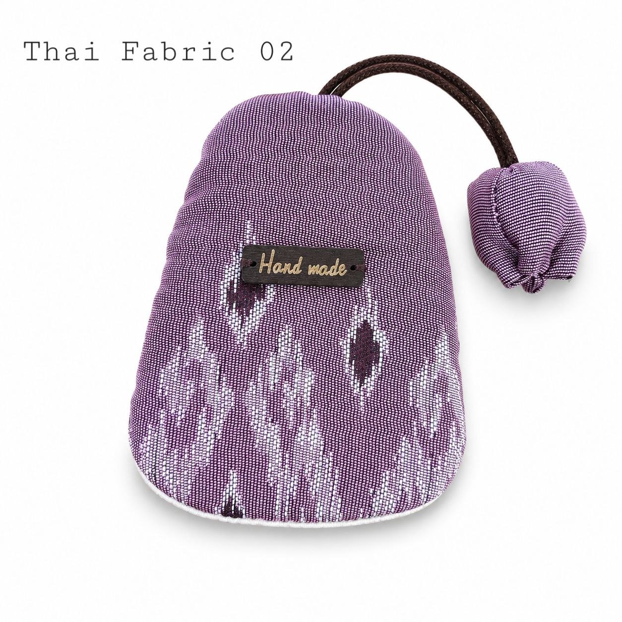 Artisan Thai Cotton Key Pouch - Image 4