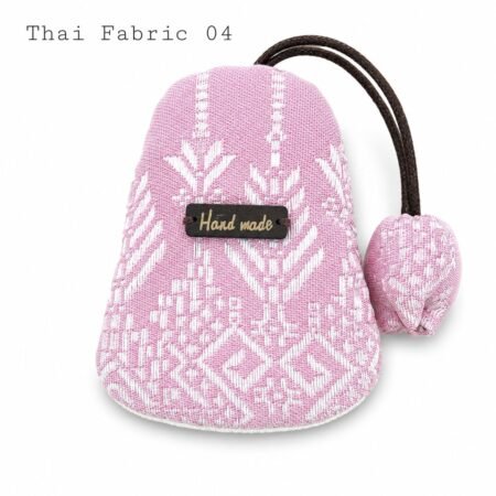 Artisan Thai Cotton Key Pouch - Image 6