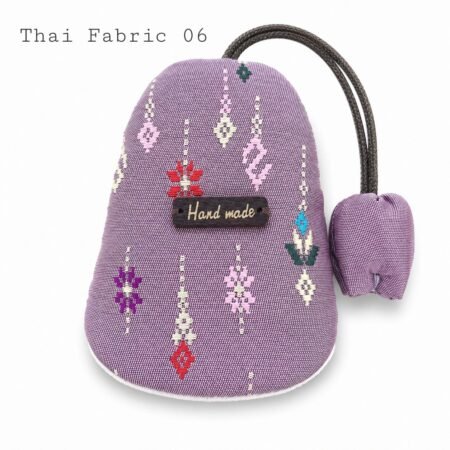 Artisan Thai Cotton Key Pouch - Image 8