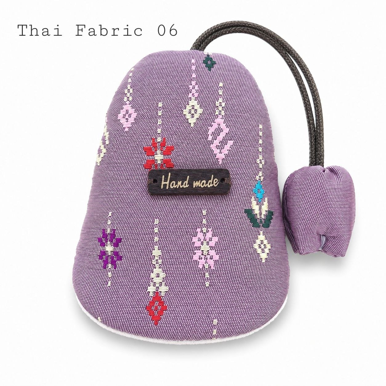 Artisan Thai Cotton Key Pouch - Image 8