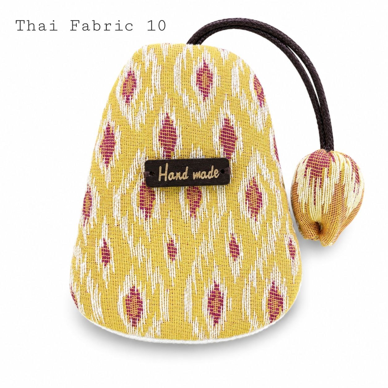 Artisan Thai Cotton Key Pouch - Image 12